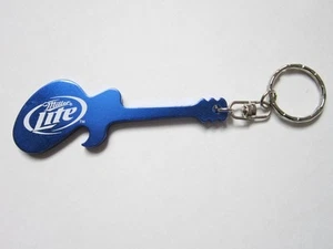 Miller Lite Apribottiglie portachiavi chitarra - Foto 1 di 2