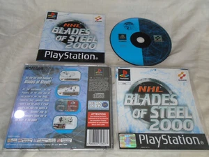 NHL Blades of Steel 2000 PS1 (KOMPLETT) Black Label Eishockey Sony PlayStation - Bild 1 von 2