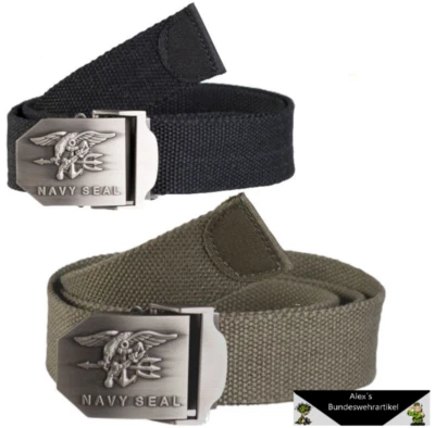 MILTEC US Navy Seals Gürtel Hosengürtel Textil Koppel Feldkoppel Belt Buckle Outdoor