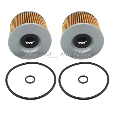 2 filtros de aceite para Honda CB350F CB400F CB500 CB550 CB650 CB750 CB900 CB1000 GL1200 Foto 1 de 4