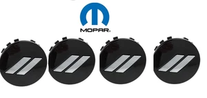 11-19 Dodge Charger Challenger 20" Wheel Center Cap Daytona T/A Gloss Black 4pcs - Picture 1 of 2