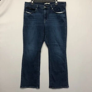 Levi's klassische Damen-Bootcut-Jeans Größe 16 blau Denim Baumwollmischung M093 -13 - Bild 1 von 18