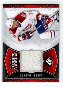 2009-10 SP Game Used Authentic Fabrics #AFAM  Andrei Markov (ref 187567) - Picture 1 of 1