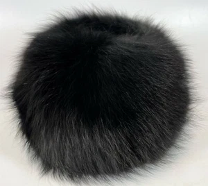 Wm H Block Co Indianapolis Vintage 1950s Gogo Mod Dyed Rabbit ? Fox Fur Hat 7 - Picture 1 of 9