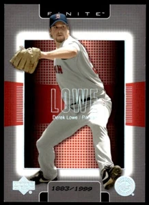 2003 Upper Deck Finite Derek Lowe 1883/1999 Boston Red Sox #16 - Picture 1 of 2