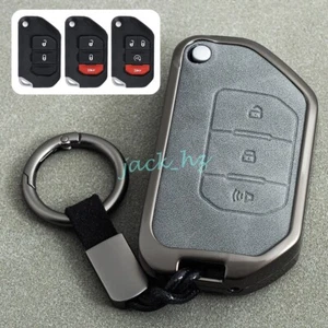 Llavero de cuero metálico para coche para Jeep Wrangler Gladiator 2018+ - Imagen 1 de 11
