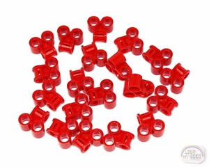 LEGO Technic - 20 x Senkrechte DBL-Achse & Pin-Verbinder - Rot - Neu - 32291 - Bild 1 von 4