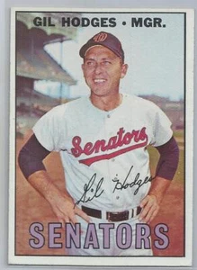 1967 Topps Set-Break #228 Gil Hodges NEAR MINT FREE SHIPPING NICE CARD ! - Picture 1 of 2