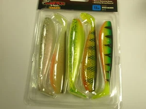 Fox Rage Zander Pro Shads 5pk Mixed Colours - ALL SIZES Fishing tackle - Picture 1 of 1