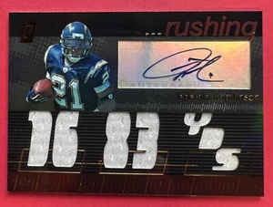 2007 Topps Paradigm LaDainian Tomlinson Patch Auto /25 San Diego Chargers 🏈 - Picture 1 of 2