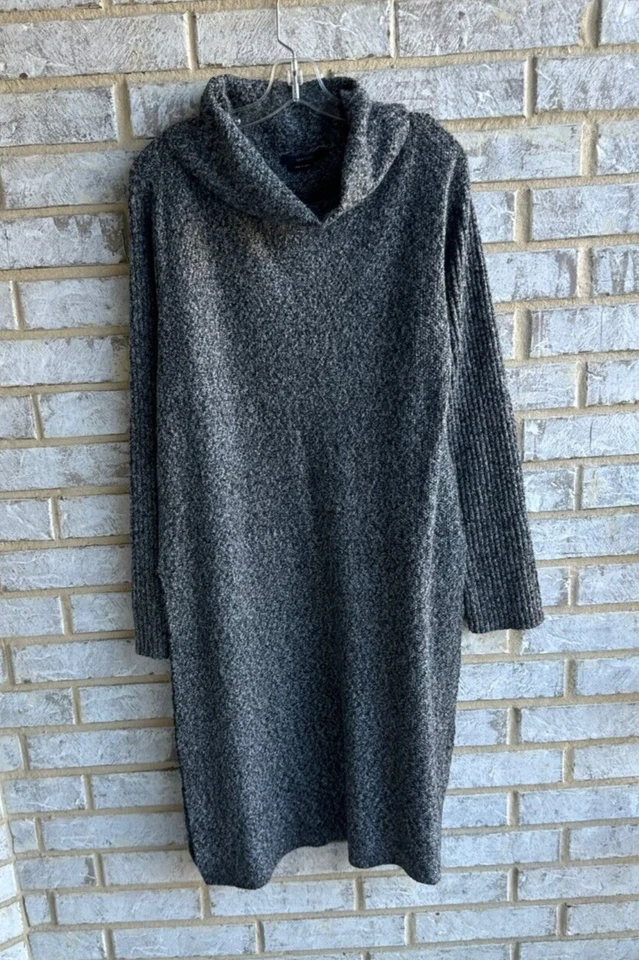 VERTIGO Long Sleeve Cowl Neck Sweater Dress Women's XL - Image 1 of 4