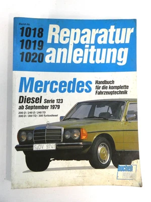 Manual de reparación Mercedes W123 1018 1019 1020 3-7168-1794-5 - Imagen 1 de 4