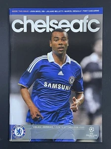 2008/09 CHELSEA V BORDEAUX 16-09-2008 CHAMPIONS LEAGUE - Picture 1 of 1