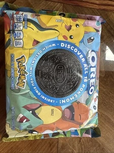 Galletas Sandwich Chocolate Pokémon Oreo Edición Limitada (15.25 OZ) Sin Abrir Nuevas - Imagen 1 de 1