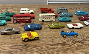 Vintage Lesney Matchbox Diecast Cars Lot Made In England Black Tires - Bild 1 von 12