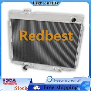 Fit 67-70 Ford Mustang 68-69 Torino/63-69Fairlane Mercury Comet V8 3Row Radiator - Picture 1 of 12