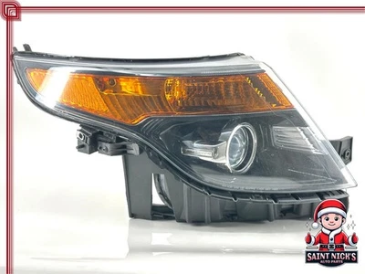 Faro halógeno lateral derecho del pasajero Ford Explorer 2011-2012 fabricante de equipos originales Foto 1 de 4