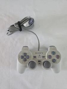 Sony PlayStation PS1 PS One Remote Controller White Gray SCPH-110 - Picture 1 of 3