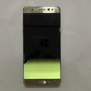 Original Used Phone For Samsung Galaxy Fe SM-N935S Korean Version Unlocked Gold - Afbeelding 1 van 8