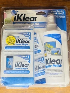 iKlear Apple Polish iPhone iPod Macbook apple displays Cleaning Kit Unopened - Picture 1 of 3