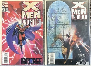X-Men Unlimited #2, 3, (1993 Marvel) Magneto - Sabertooth Lot Of 2 - Picture 1 of 3