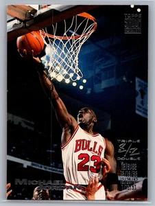 1993-94 Topps Stadium Club - Triple Double Michael Jordan #1 - HOF NM-MT - Picture 1 of 2
