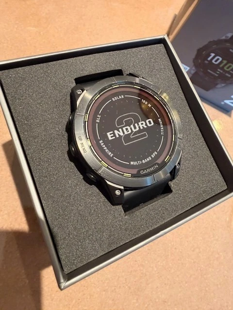 Garmin Enduro 2 GPS Watch - Black - Image 1 of 3