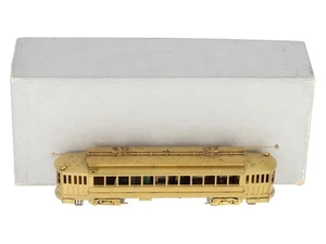 Custom NJ Brass TO-402 HO BRASS Third Avenue Railway 400 Series Trolley - Picture 1 of 12