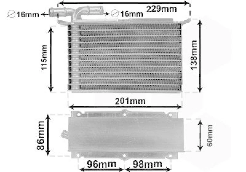 Van WEZEL 58014703 Ladeluftkühler für VW