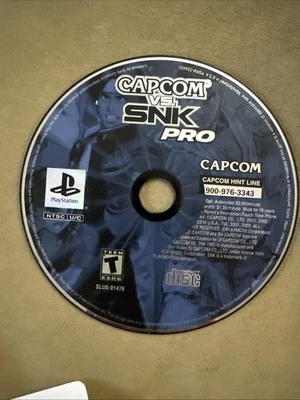 Capcom Vs SNK Pro Sony PS1 Playstation 1 Disc Only - Image 1 of 3