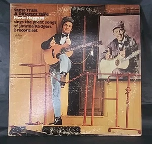 Vintage Merle Haggard Same Train, A Different Time 2 Record Set - Picture 1 of 5