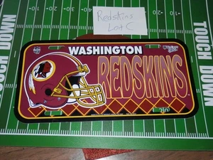 Washington Redskins Nummernschild NEU Vintage NFL Lot C - Bild 1 von 9