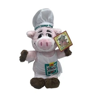 "Juguete de peluche de colección Jones Dairy Farm edición limitada Wilbur coleccionable 2006 11""" - Imagen 1 de 5