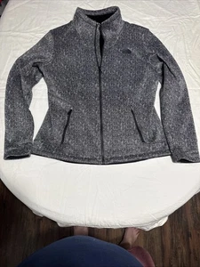 The North Face Women's Apex Chromium Thermal Jacket Large  Gray Grey Full Zipper - Picture 1 of 6