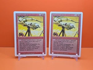 🔴🔴 (2) 1994 MAGIC The Gathering ORCISH ARTILLARY REVISED 3RD EDITION PLAYED🔴2 - Picture 1 of 6