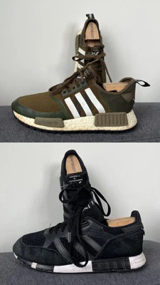 Adidas Boston and Nmd Trail Primeknit x White Mountaineering sz US 6.5 EU 39 1/3 - Image 1 of 4