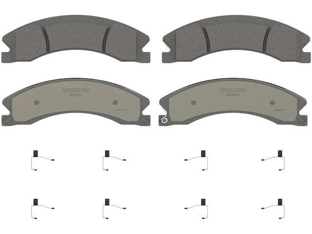 Rear Brake Pad Set For 2016-2019 Nissan TITAN XD 2017 2018 HJ495NF - Image 1 of 1