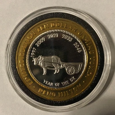 Silver Strike - Reno Hilton - Year of the Ox - Image 1 of 2