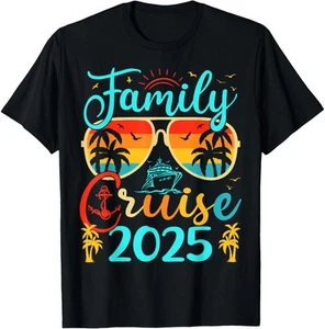 Family Cruise 2025 Summer Vacation Matching Family Cruise T-Shirt Hoodie - Picture 1 of 10