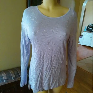 NWT Apt. 9 Purple Long Sleeve Shirt - Picture 1 of 5