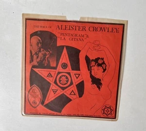 ALEISTER CROWLEY & CHAKRA, LA GITANA, PENTAGRAM, SCARLET WOMAN, OCCULT, MARABO - Picture 1 of 14