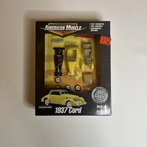 Vintage Ertl Collectibles American Muscle Car Kit 1937 Cord 1:64 Die cast Metal - Picture 1 of 4