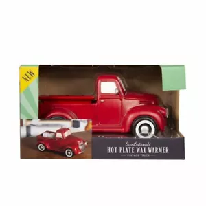 Vintage Red Truck Wax Warmer Hot Plate Country Farmhouse Decor ScentSationals - Picture 1 of 5