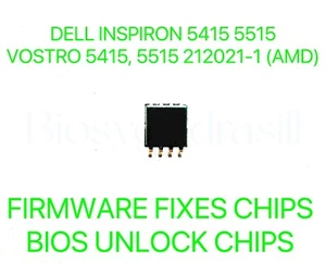 DELL INSPIRON 5415 5515, VOSTRO 5415 5515, NO PASSWORD BIOS CHIP 212021-1 (AMD) - Afbeelding 1 van 2