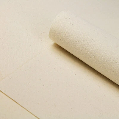 Calico Fabric 100% Natural Cotton Heavy 230GSM 150cm Wide Ideal for Craft Sewing - Image 1 of 2