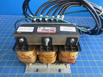 TCI Sine Guard KLR45ATB Three Phase Linear Reactor 3P 60Hz 600V 45A w/ Cables - Image 1 of 4