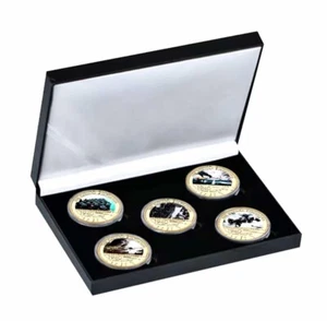 World War 2 - Dunkirk Evacuation 5 Gold Plated Coin Set Operation Dynamo - Picture 1 of 8