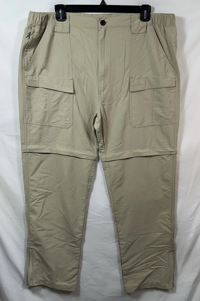 World Wide Sportsman Hybrid II Pants Men's 2XL/34 Convertible Fishing Hiking XXL - Image 1 of 4
