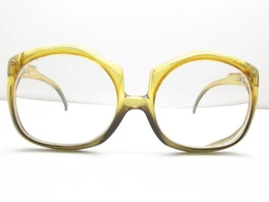 Christian Dior Yellow Round EYEGLASSES FRAMES 54-18-135 TV6 21246 - Picture 1 of 1