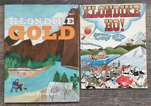 Lot of (2) Klondike Gold Rush Books, Alaska, Canada, Cartoons, b - Bild 1 von 5